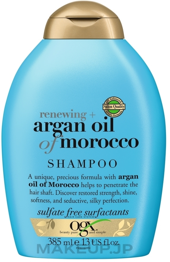 Argan Oil Hair Shampoo - OGX Argan Oil of Morocco Shampoo — photo 385 ml