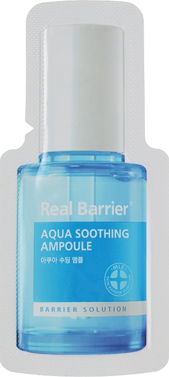 Soothing Ampoule Serum - Real Barrier Aqua Soothing Ampoule — photo N1