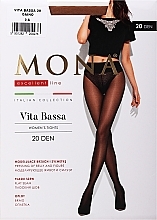 Vita Bassa Low Rise Tights, 20 Den, daino - MONA — photo N1