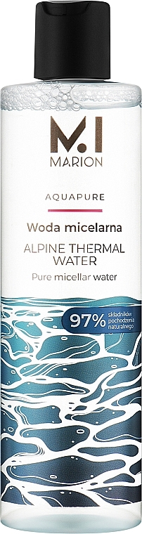 Micellar Water with Thermal Water - Marion Aquapure Alpine Thermal Water Pure Micellar Water — photo N1