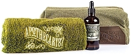 Fragrances, Perfumes, Cosmetics Set - Apothecary 87 Shave Kit (sh/oil/50ml + towel + bag)