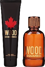 Dsquared2 Wood Pour Homme - Set (edt/100ml + sh/gel/150ml) — photo N6