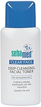 Fragrances, Perfumes, Cosmetics Deep Cleansing Toner - Sebamed Clear Face Deep Cleansing Facial Toner