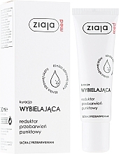 Fragrances, Perfumes, Cosmetics Age Spots Reducing Point Cream - Ziaja Med Whitening Treatment Reducing Stain Point