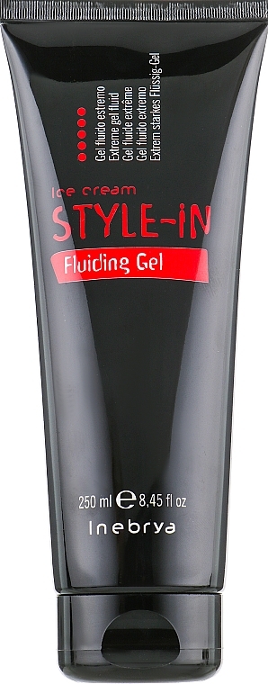 Extra Strong Hold Styling Fluid Gel - Inebrya Style-In Fluiding Gel Extreme Gel Fluid — photo N1