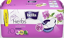 Fragrances, Perfumes, Cosmetics Sanitary Pads, 20 pcs. - Bella Herbs Verbena