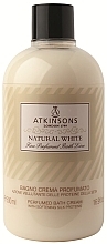 Fragrances, Perfumes, Cosmetics Perfumed Bath Foam - Atkinsons Natural White Parfumed Bath Foam