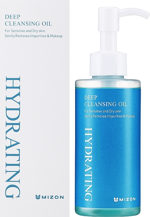 Hydrating Hydrophilic Oil with Hyaluronic Acid - Mizon Hydrating Deep Cleansing Oil — photo N1