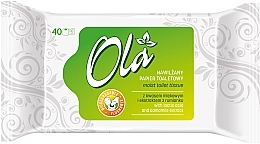 Fragrances, Perfumes, Cosmetics Moist Toilet Tissue, Chamomile  - Ola