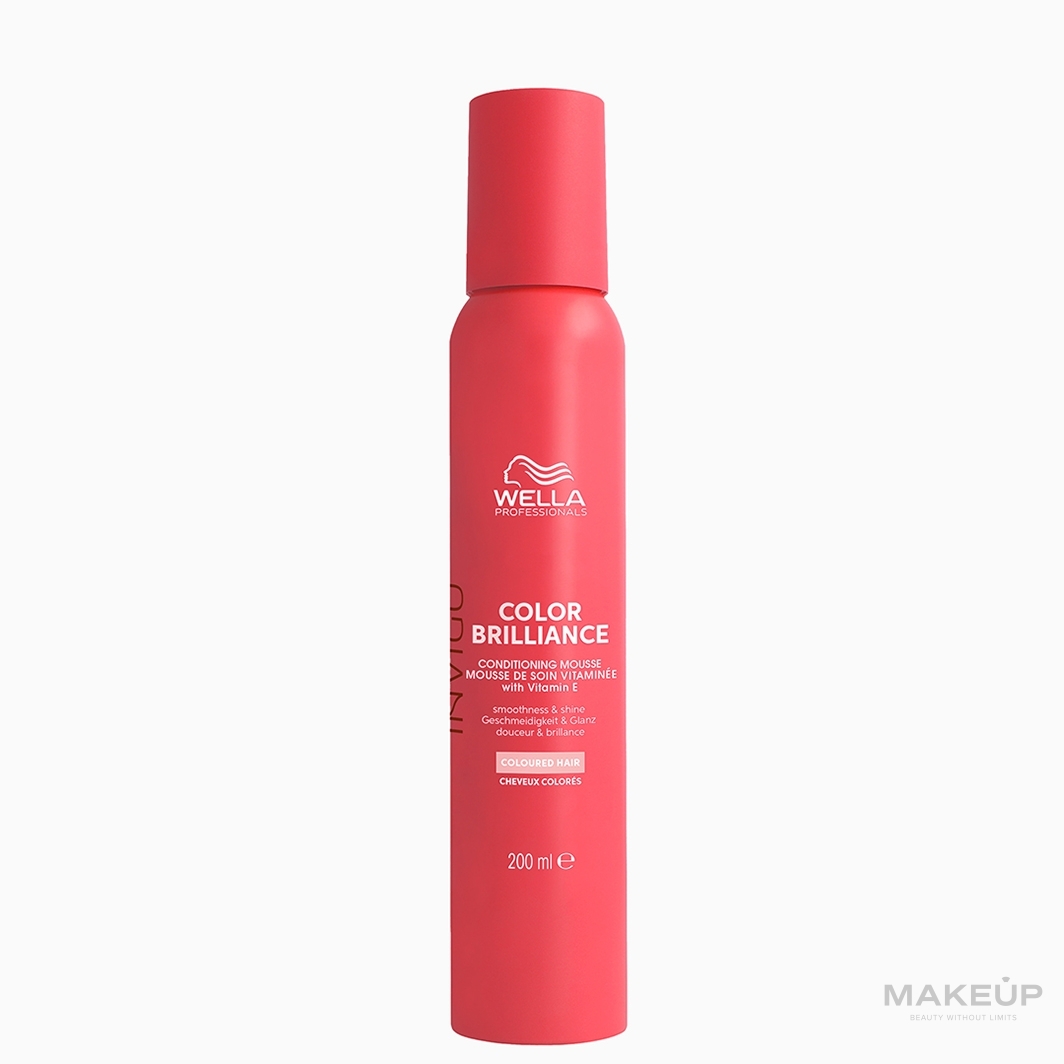 Hair Mousse - Wella Professionals Invigo Color Brilliance Conditioning Mousse — photo 200 ml