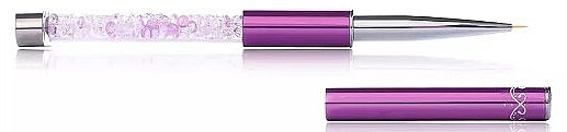 Nail Art Brush, 5mm, purple - Sleek Shine — photo N1