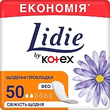 Panty Liners "Normal", 50 pcs - Lidie Camomile Deo — photo N1