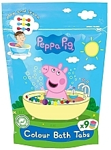 Fragrances, Perfumes, Cosmetics Fizzing Colour Bath Tabs - Peppa Pig Colour Bath Tabs