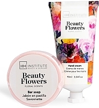 IDC Institute Beauty Flowers Set (hand/crea/90ml + soap/90g) - Set — photo N2