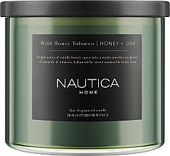 Fragrances, Perfumes, Cosmetics Scented Candle "Tobacco & Wild Hiney" - Nautica Candle Wild Honey Tobacco