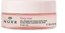 Fragrances, Perfumes, Cosmetics Ultra Fresh Cleansing Gel Mask - Nuxe Very Rose Ultra-Fresh Cleansing Gel Mask