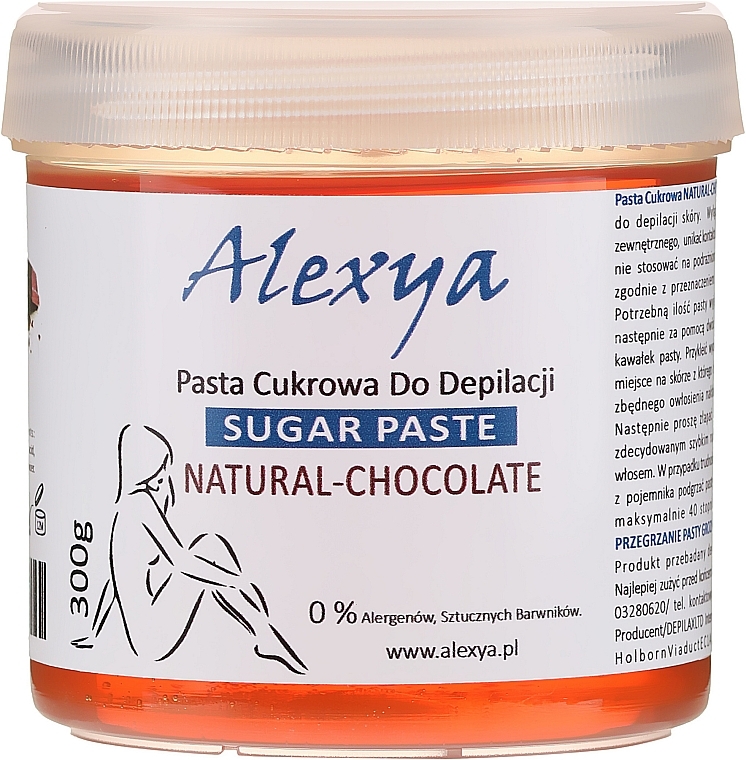 Sugar Paste "Chocolate" - Alexya Sugar Paste Natural Chocolate  — photo N1