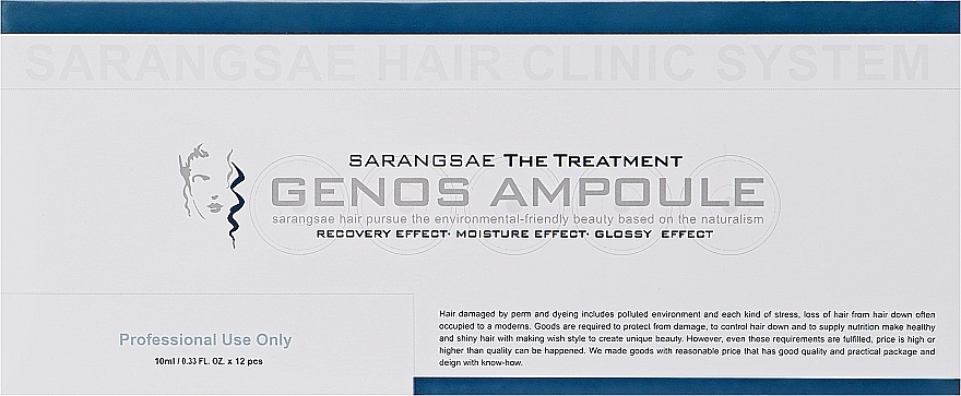 Hair Repair Ampoule - Sarangsae Genos Ampoule Treatment — photo N1