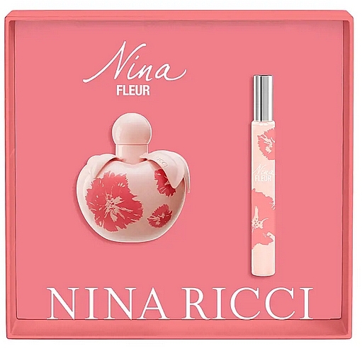 Nina Ricci Nina Fleur - Set (edt/50ml + edt/mini/10ml) — photo N2