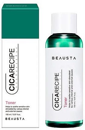 Centella Face Toner - Beausta Cicarecipe Toner — photo N7