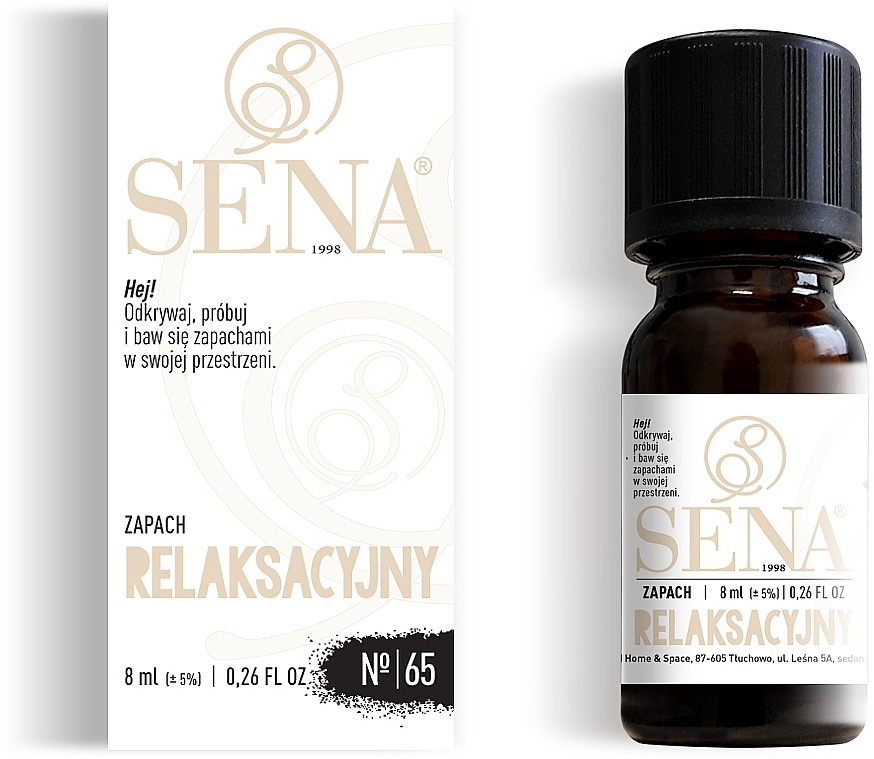 Relaxing Aroma Oil - Sena Aroma Oil №65 Relaxing — photo N2