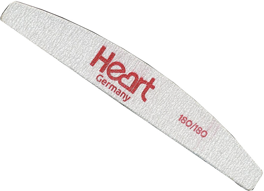 Nail File - Heart Germany Half 180/180 — photo N2