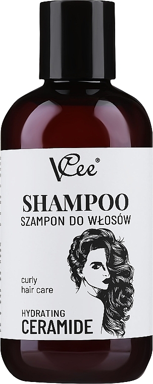 Ceramide Shampoo for Curly Hair - VCee Hydrating Shampoo For Curly Hair Type With Ceramides — photo N1