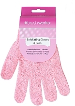 Fragrances, Perfumes, Cosmetics Exfoliating Body Gloves, 6 pcs. - Brushworks Spa Exfoliating Body Gloves