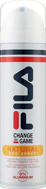 Deodorant Spray - Fila Change the Game Long Natural Deodorant Spray — photo N1