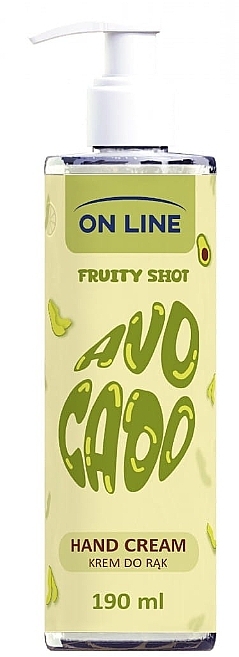 Avocado Hand Cream - On Line Fruity Shot Hand Cream — photo N1