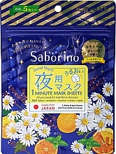 Night Sheet Mask with Chamomile & Orange - BCL Saborino Good Night Sheet Mask — photo N3