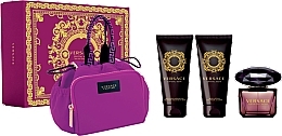 Versace Crystal Noir - Set (edt/90ml + b/lot/100ml + sh/gel/100ml + bag) — photo N1