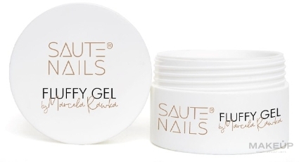 Nail Extension Gel - Saute Nails Fluffly Gel — photo Milky Pink