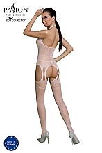 Lace Bodystocking, ECO, BS006, white - Passione — photo N2