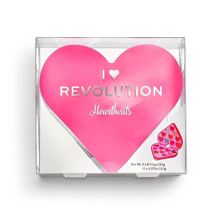 Eyeshadow Palette - I Heart Revolution Heartbeats Eyeshadow Palette — photo N2