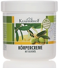 Fragrances, Perfumes, Cosmetics Body Cream with Olive Oil - Krauterhof Body Cream