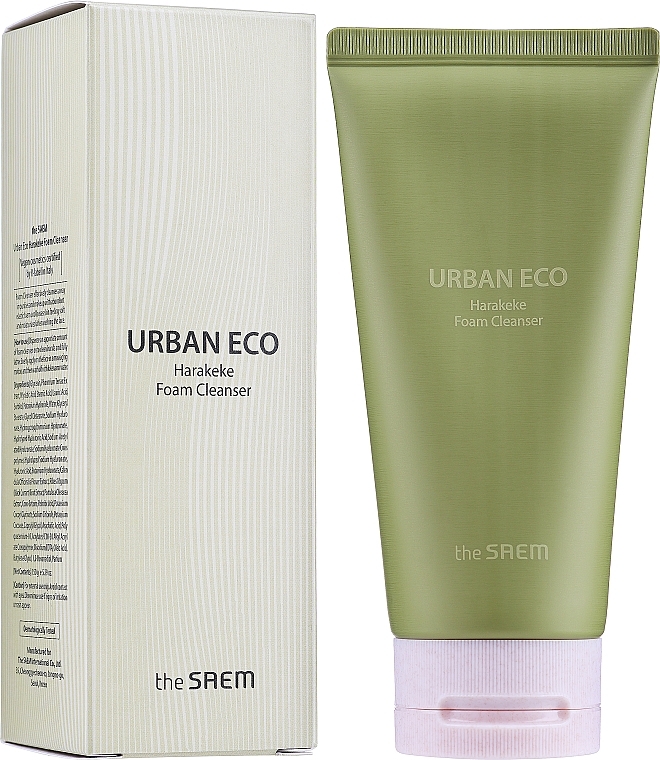 Foam with New Zealand Flax - The Saem Urban Eco Harakeke Foam Cleanser — photo N2