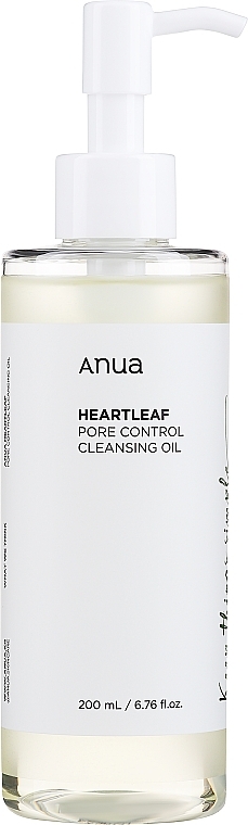 Face Cleansing Oil - Anua Heartleaf Pore Control Cleansing Oil — photo N1