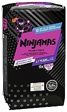 Ninjamas Pyjama Girl Pants, 4-7 Years (17-30 kg), 10 Pcs - Pampers — photo N1