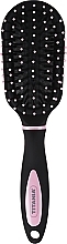 Fragrances, Perfumes, Cosmetics Oval Massage Mini Hair Brush, pale pink - Titania Softtouch