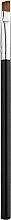 Makeup Brush CS-104, beveled, black - Cosmo Shop — photo N1