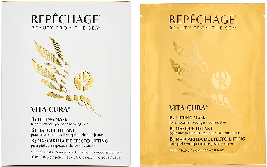 Face Lifting Mask - Repechage Vita Cura B3 Lifting Mask — photo N3