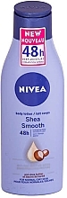 Fragrances, Perfumes, Cosmetics Shea Butter Body Milk - Nivea Shea Smooth Body Milk With Shea Butter