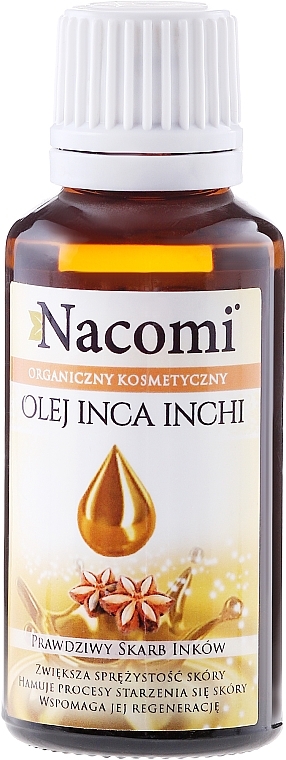 Face and Body Oil "Inca Inchi" - Nacomi Olej Inca Inchi Odbudowa Kolagenu Skóry — photo N1