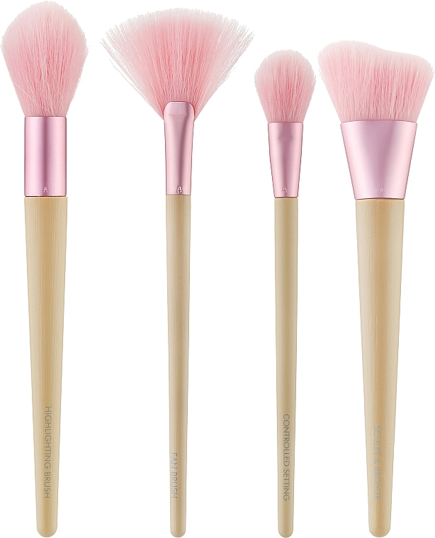 Makeup Brush Set - EcoTools Elements Wind-Kissed FInish Kit — photo N1