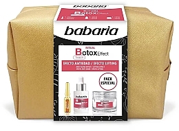 Fragrances, Perfumes, Cosmetics Set - Babaria Botox Effect Kit (cr/50 ml + ser/30 ml + ampole/2 ml + pouch)