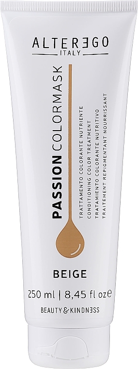 Conditioning Color Mask - Alter Ego Be Blonde Passion Color Mask Beige — photo N3