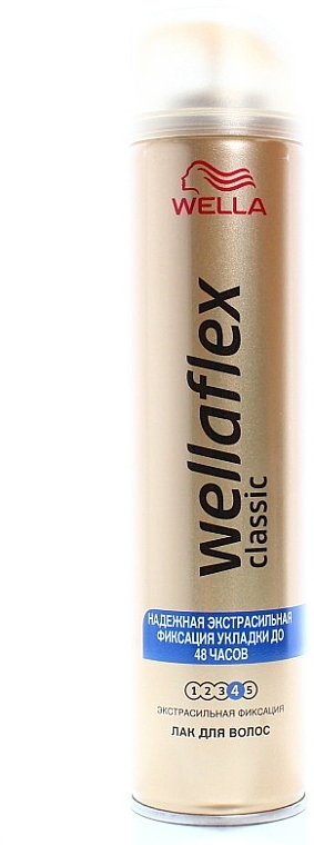 Classic Extra Strong Hold Hair Spray - Wella Wellaflex — photo N1