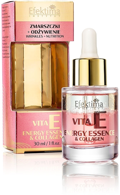 Biphase Face Serum - Efektima Instytut Vita E Energy Essence & Collagen Serum — photo N1