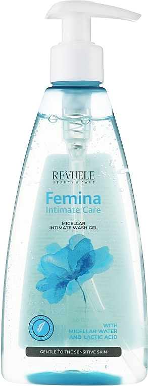 Micellar Intimate Wash Gel - Revuele Femina Intimate Care Micellar Intimate Wash Gel — photo N1